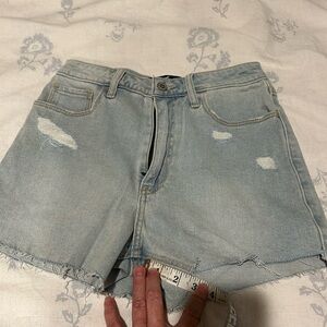 Hollister distressed Jean shorts